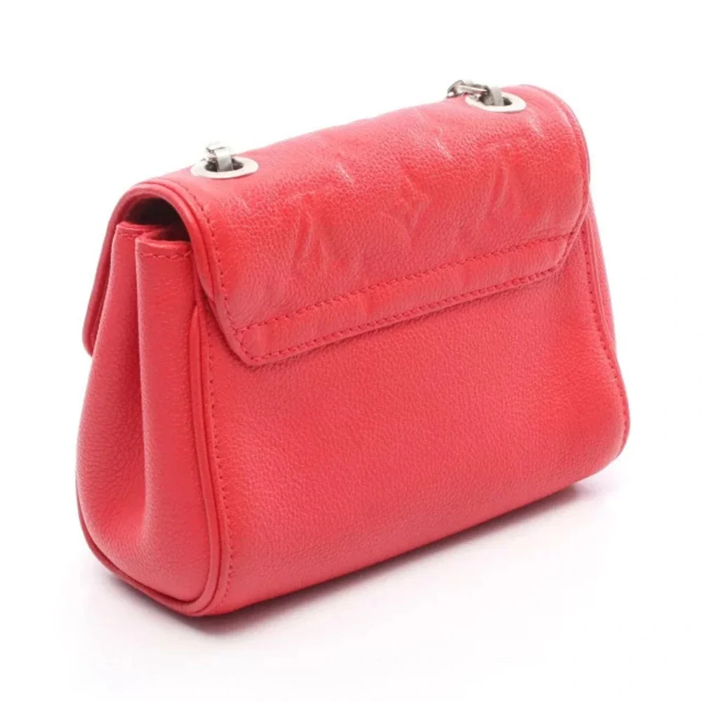 Louis Vuitton Red Pouchette Shoulder Bag